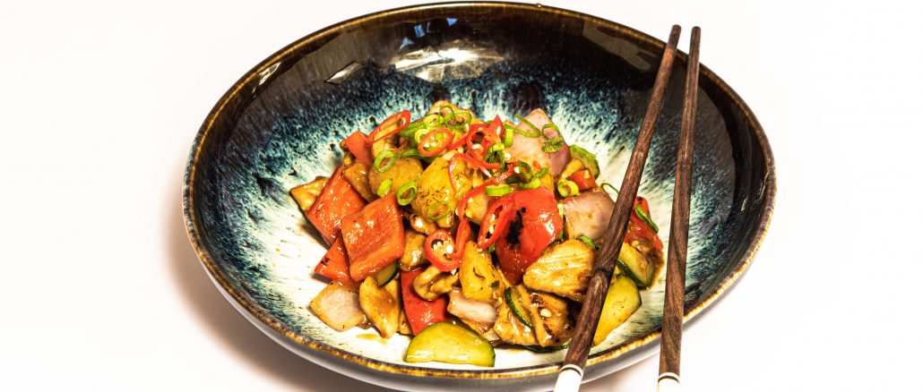 Roaring Dragon, Wok, Aussenkueche, wokkochen, asiatische Rezepte